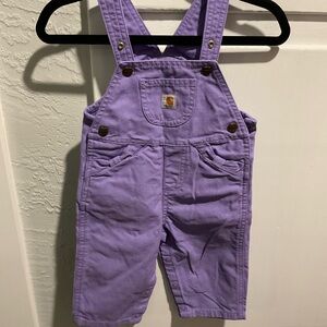 Carhartt Purple Kids Overalls